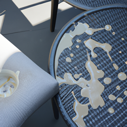 Dealing With Latte Spills And Stains On Patio Furniture And Outdoor Surfaces