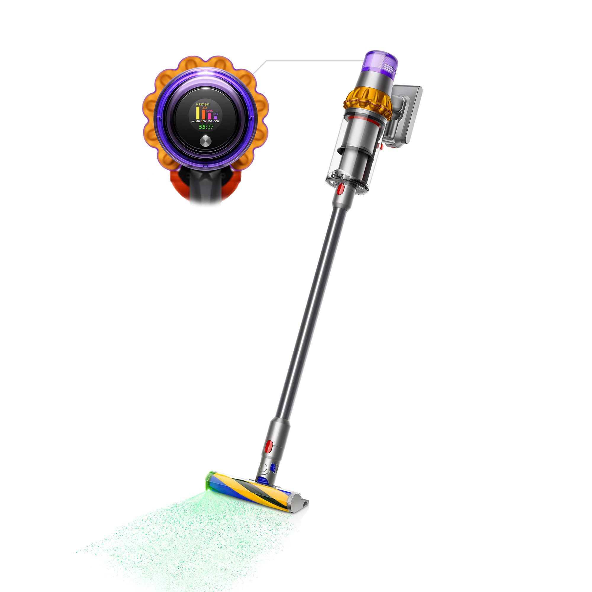 Dyson V15 Detect Vacuum: A Multicolor Powerhouse! (2023)