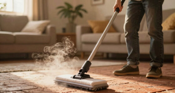 Can You Steam Mop Brick Floors Indoors?