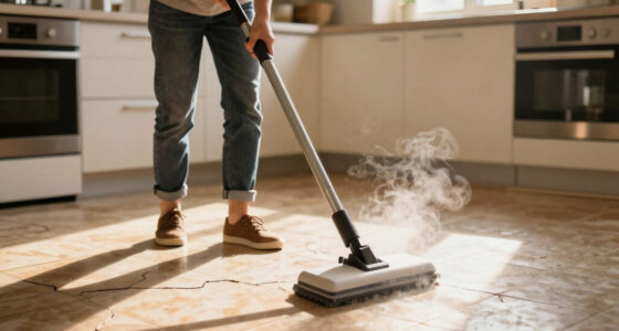 Can You Steam Mop Floors With Cracked Tiles?