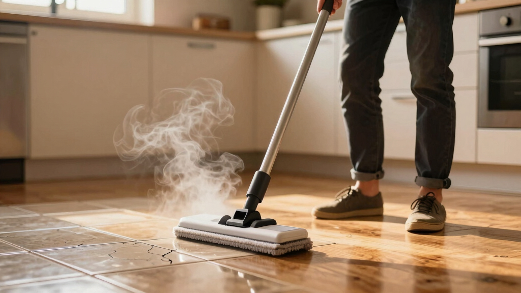 Can You Steam Mop Floors With Cracked Tiles?