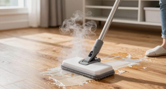 Can You Steam Mop Over Old Adhesive Residue?