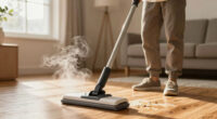 Can You Steam Mop Over Old Adhesive Residue?