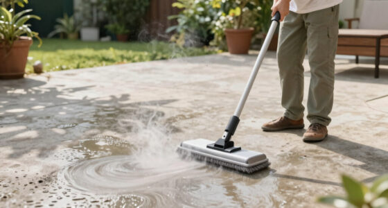 Can You Steam Mop Stamped Concrete Safely?
