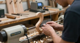 How I Made These Designer-Worthy Coat Hooks On A Lathe