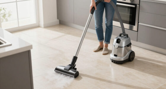 How to Clean Grease Off Kitchen Floors With Steam