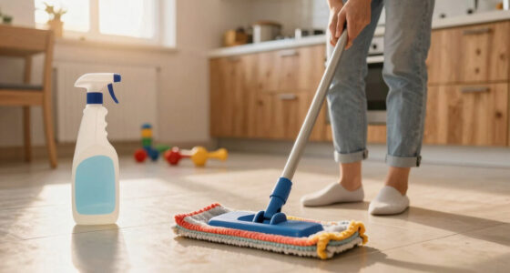 How to Keep Kitchen Floors Clean With Kids Around
