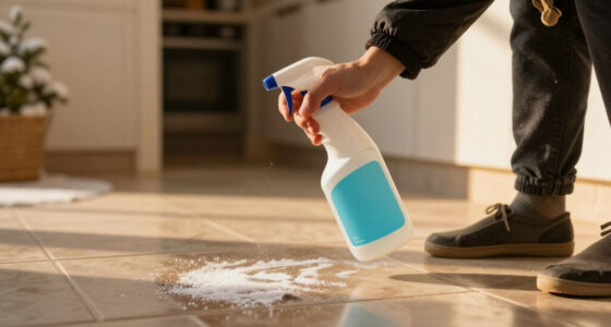 How to Remove Salt Stains From Tile in Winter