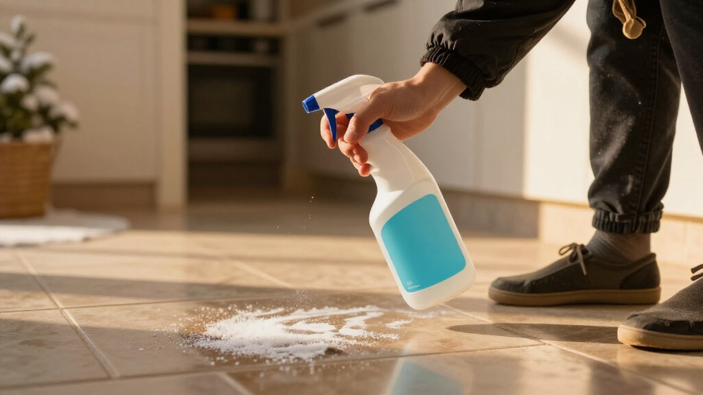 How to Remove Salt Stains From Tile in Winter