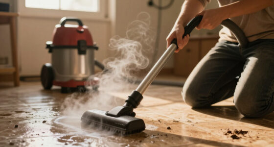 How to Steam Clean a Muddy Mudroom Floor