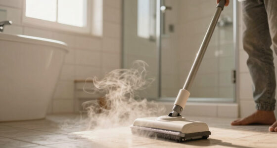 How to Steam Mop a Bathroom From Top to Bottom