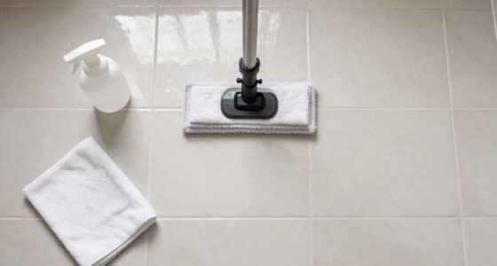 How to Steam Mop a Tiled Shower Floor