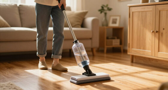 How to Steam Mop Around Furniture and Tight Spaces