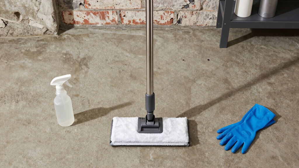 Steam Mopping Basement Floors: The Moisture Risks Explained