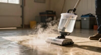 Steam Mopping Epoxy Garage Floors: Yes or No?