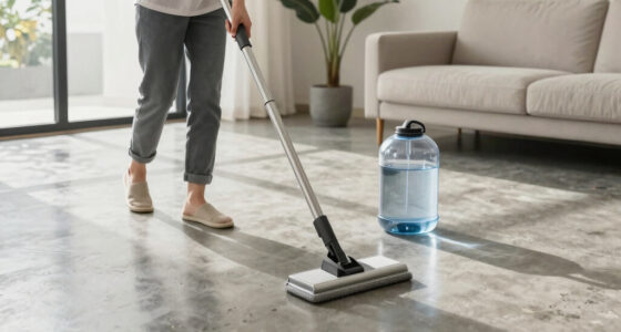 Steam Mopping Polished Concrete Floors: What to Know