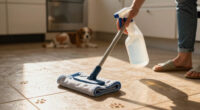 The Best Way to Clean Tile Floors With Pets in the House