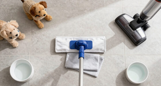 The Best Way to Clean Tile Floors With Pets in the House