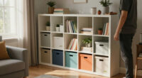 I Created A Pretty IKEA BILLY Hack That Seriously Cuts Clutter