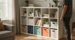 I Created A Pretty IKEA BILLY Hack That Seriously Cuts Clutter