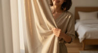 I Ditched My Closet Doors For $60 Pleated Curtains (See Why!)