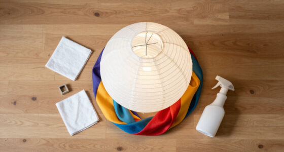 She Draped A Scarf Over IKEA’s Paper Lantern, And It Looks Custom