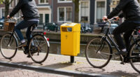 Amsterdam Plaatst Prullenbak Midden Op Fietspad: 'Een Giller' - NOS