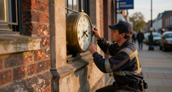 Fixing The Portobello Police Station Clock