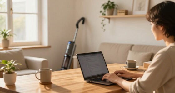 Her Home Office Is In An Unexpected Location — Now It's Clutter-Free