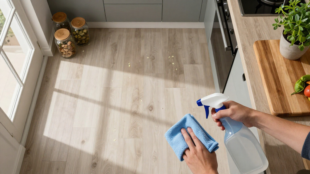 How to Clean Sticky Kitchen Floors for Good