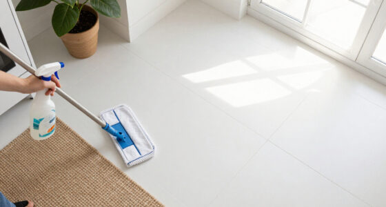 How to Keep White Tile Floors Actually Looking Clean