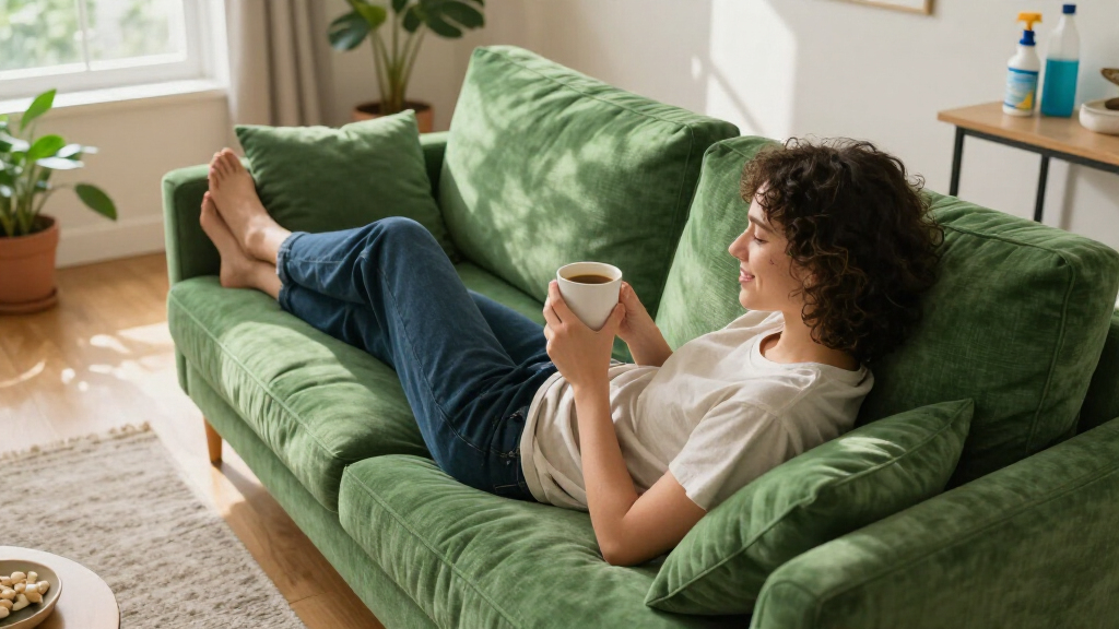 I Didn’t Think I’d Ever Buy A Green Couch — But I’m So Glad I Got This One From Burrow (It’s Prettier Than I’d Imagined!)