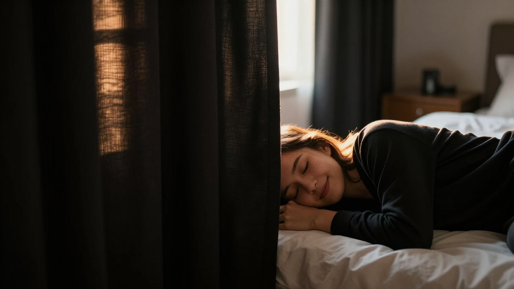 These Blackout Curtains Block So Much Light, I Sleep Past Sunrise
