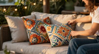 These Designer Outdoor Pillows Are So Pretty, I’d Use Them Indoors
