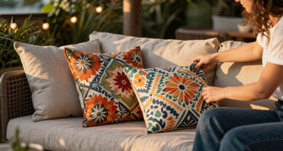 These Designer Outdoor Pillows Are So Pretty, I’d Use Them Indoors