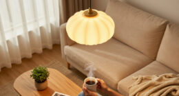 This Gorgeous Lighting Gem Gives Off The Coziest Glow