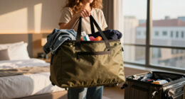 This Quince Expandable Tote Holds Everything My Suitcase Can’t On Flights