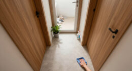 Two Doors Made This Bathroom Feel Awkward — So One Of Them Had To Go