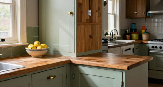 A $600 Vintage Charm Redo Reversed A Gray Flip In An “Uninspired” Kitchen