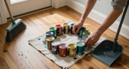 DIYer Transforms Old Tin Cans Into The Cutest Wreath
