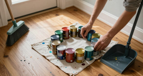 DIYer Transforms Old Tin Cans Into The Cutest Wreath