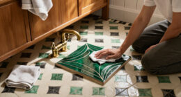 Goodbye White Bathroom Tile: The Art Deco Style People Are Loving