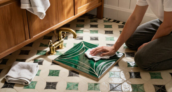 Goodbye White Bathroom Tile: The Art Deco Style People Are Loving