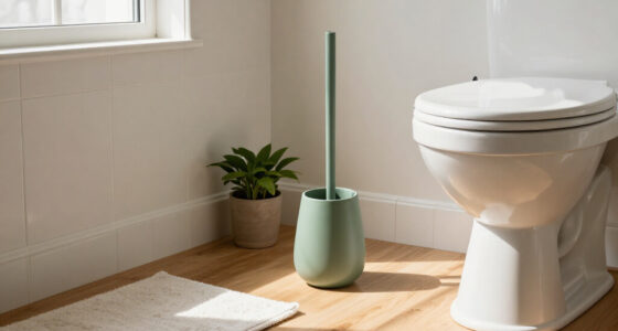Say Goodbye To Ugly Toilet Brushes: A Cuter Way To Keep Them In Your Bathroom